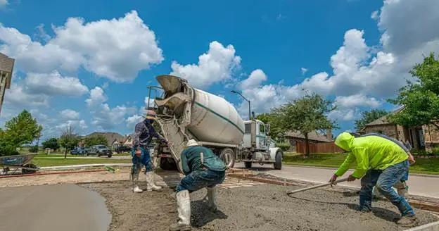 what type of contractor does concrete work